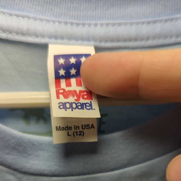 The Wishing Elephant Sundae School Graphic T-shirt Sky Blue Kids Size L / 12 - Picture 3 of 4